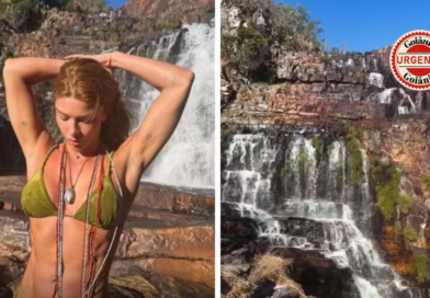 Grazi Massafera escolhe Chapada dos Veadeiros para férias e encanta com paisagens de Goiás