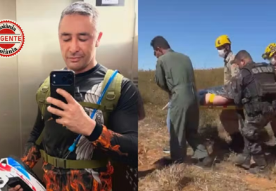 Comandante do Giro sofre acidente durante trilha de moto e permanece internado na UTI