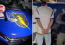 Suspeito de tráfico de drogas é preso durante operação da Força Tática, em Nerópolis