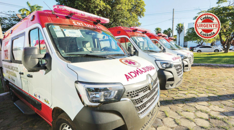 Goiânia reforça frota do Samu com novas ambulâncias e inicia redução da dependência de veículos alugados
