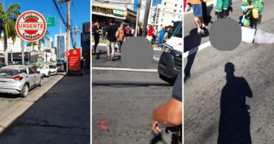 Idoso fica gravemente ferido após atropelamento na Avenida T-63, em Goiânia