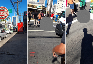 Idoso fica gravemente ferido após atropelamento na Avenida T-63, em Goiânia