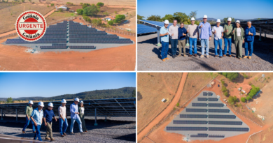 Jaraguá inaugura usina solar para abastecer mais de 100 órgãos públicos