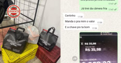 Golpista usa PIX falso para furtar carnes nobres, mas recebe ossos e pelancas e acaba preso, em Goiânia