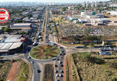 Prefeitura começa obra para retirar rotatória do Hugol e reorganizar trânsito