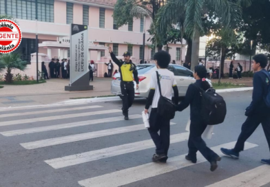 Goiânia reforça segurança de pedestres em ação educativa no Centro