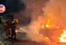 Motociclista morre após colisão seguida de incêndio, em Goiânia