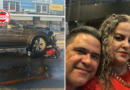 Casal fica gravemente ferido após colisão com caminhonete, em Goiânia