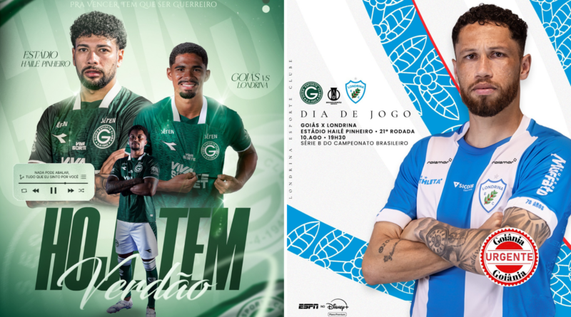 Goiás recebe o Londrina e busca reação para voltar ao G6 da Série B