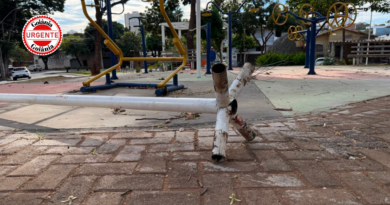 Vandalismo destrói equipamentos em praças recém-revitalizadas de Goiânia