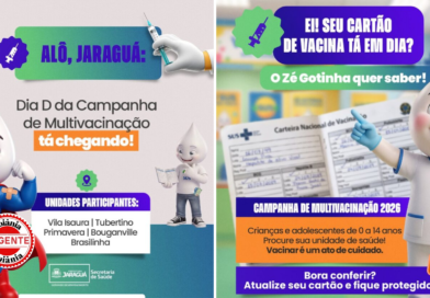 Dia D da Multivacinação acontece neste sábado, em Jaraguá