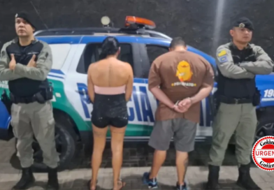 Casal é preso após mulher denunciar agressões e cobrança violenta por dívida, em Goiânia