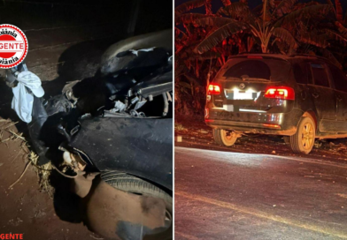 Vídeo registra acidente que matou jovem e adolescente na GO-164, em Quirinópolis