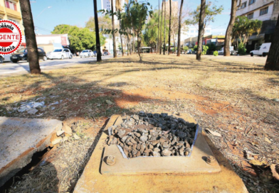 Avenida Goiás perde 47 luminárias art déco após furtos e vandalismo