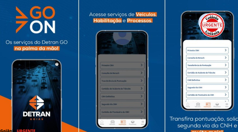 Aplicativo do Detran GO continua com problemas e órgão não prevê prazo