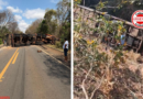 Acidente entre ônibus, caminhão e carro deixa 10 feridos na GO-060