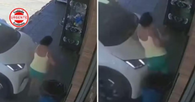 Mulher é prensada contra parede por carro no Setor Sudoeste, em Goiânia