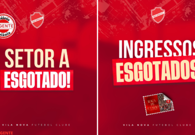Vila Nova x Goiás: ingressos esgotados para clássico no OBA