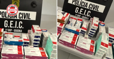 Operação apreende medicamentos controlados e anabolizantes, em Goiás