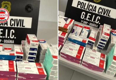 Operação apreende medicamentos controlados e anabolizantes, em Goiás