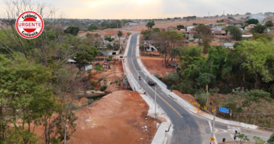 Nova ponte reduz percurso entre bairros, em Aparecida de Goiânia