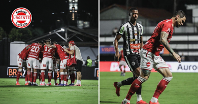 Vila Nova leva 5 a 0 do Athletic e deixa a vice-liderança da Série B